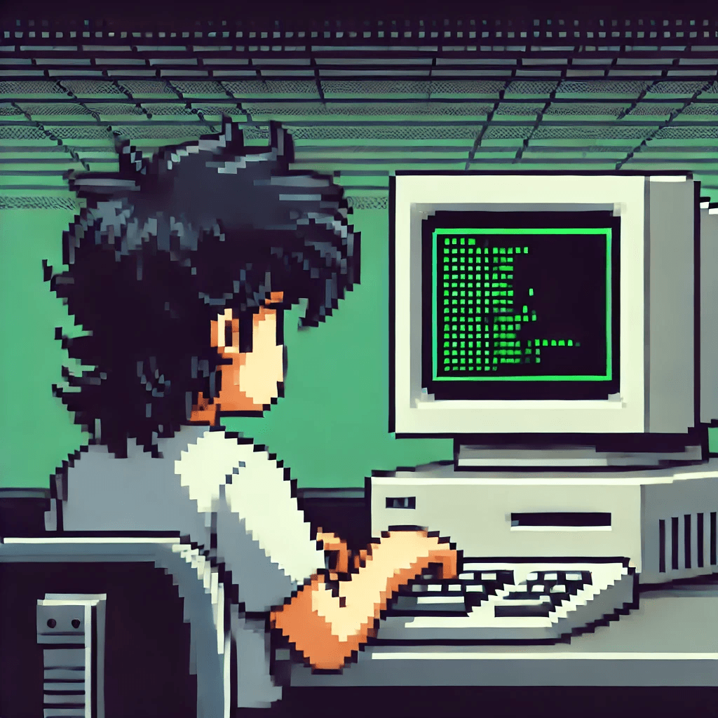 Retro Computer Setup