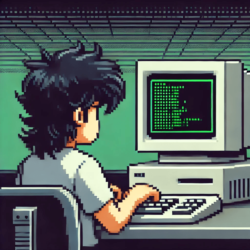 Retro Computer Setup